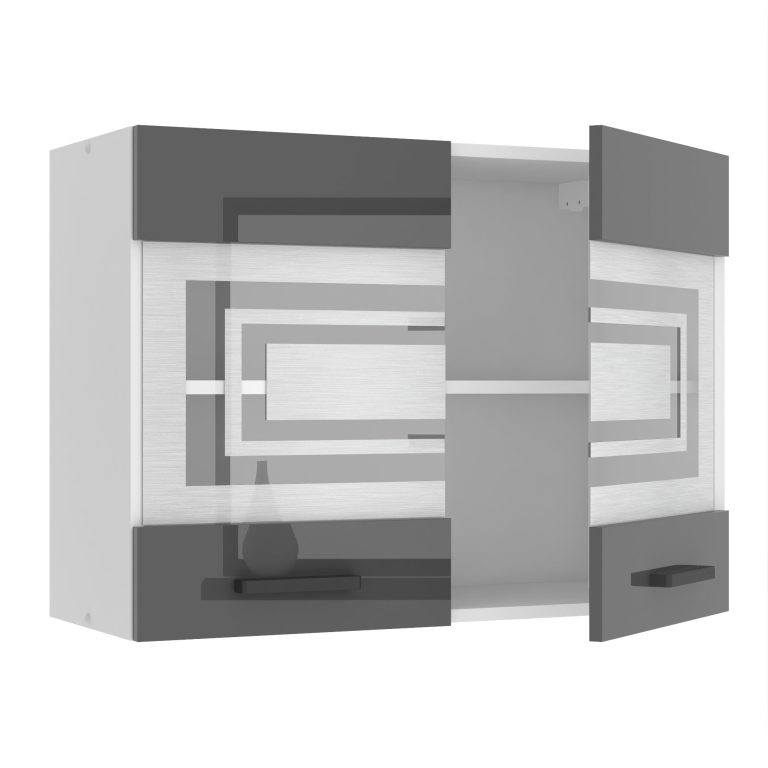 Meuble haut de cuisine 80 cm INF SGW80/0/WT/S/0/B1/PP