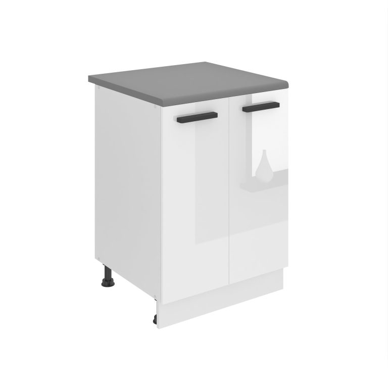 Meuble bas de cuisine 60 cm INF SD2-60/0/WT/W/B/B1/PP
