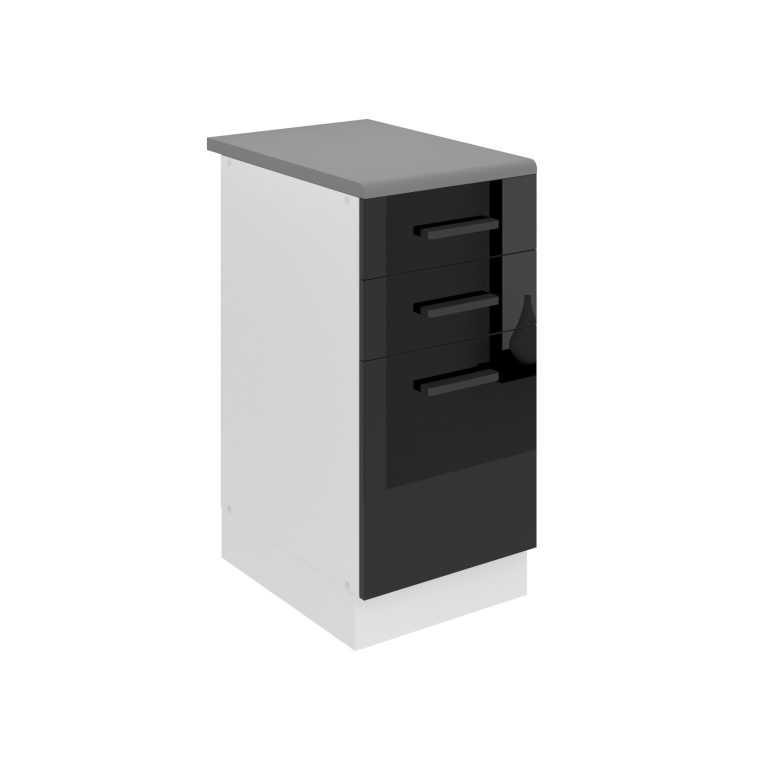 Meuble bas de cuisine 40 cm tiroirs INF SDSZ40/0/WT/B/B/B1/PP