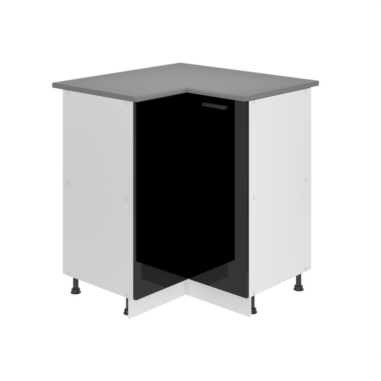 Meuble bas d'angle de cuisine 90 cm INF SNP90/0/WT/B/B/B1/PP