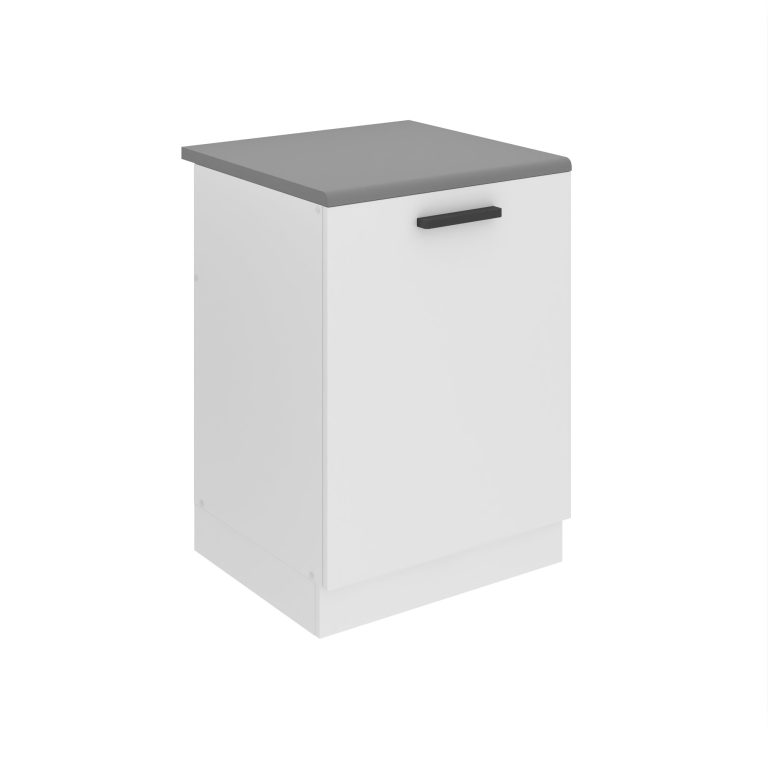 Meuble sous évier de cusine 60 cm TOR SDZ60/0/WT/WT/B/B1/PP

