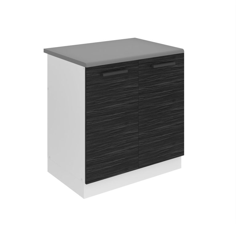 Meuble sous évier de cusine 80 cm TOR SDZ80/0/WT/HK/B/B1/PP