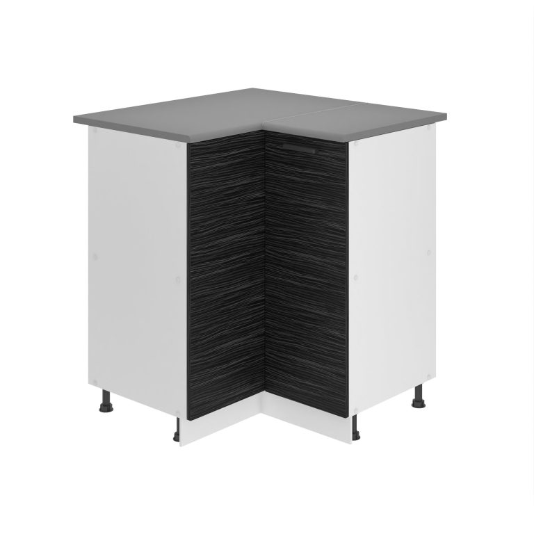 Meuble bas d'angle de cuisine 90 cm TOR SNP90/0/WT/HK/B/B1/PP