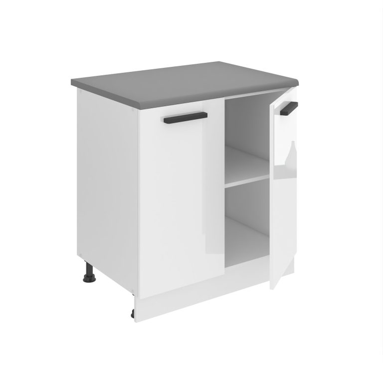 Meuble bas de cuisine 80 cm INF SD80/0/WT/W/B/B1/PP
