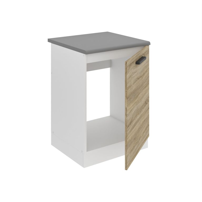 Meuble sous évier de cusine 60 cm TOR SDZ60/0/WT/DS/B/B1/PP
