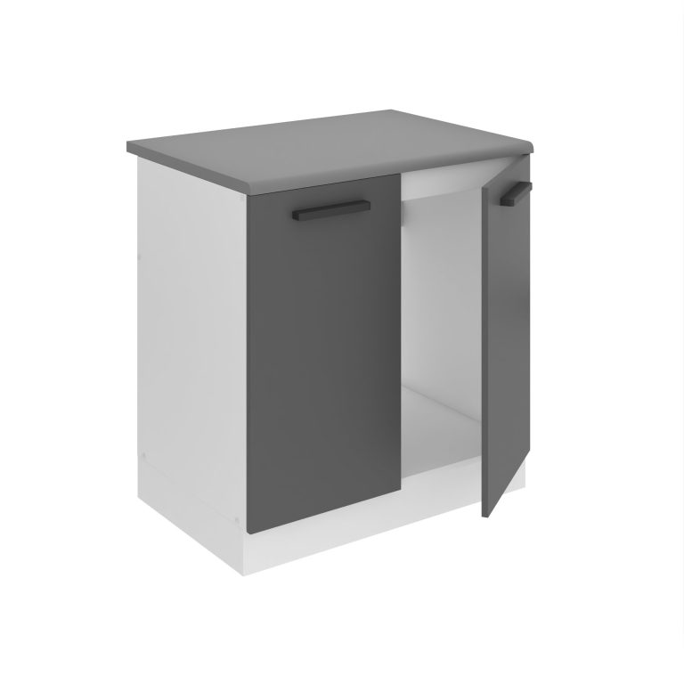 Meuble sous évier de cusine 80 cm TOR SDZ80/0/WT/SR/B/B1/PP
