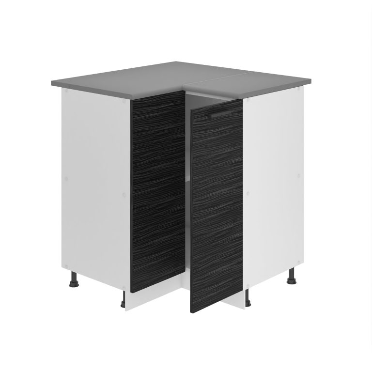 Meuble bas d'angle de cuisine 90 cm TOR SNP90/0/WT/HK/B/B1/PP