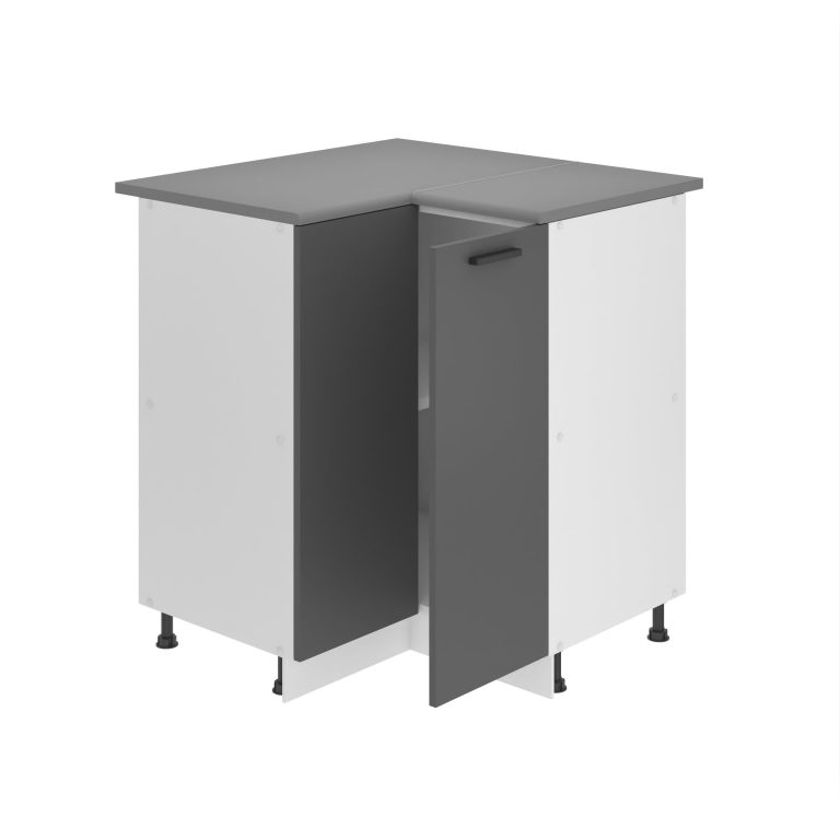 Meuble bas d'angle de cuisine 90 cm TOR SNP90/0/WT/GW/B/B1/PP
