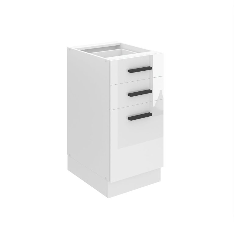 Meuble bas de cuisine 40 cm tiroirs INF SDSZ40/0/WT/W/0/B1/PP