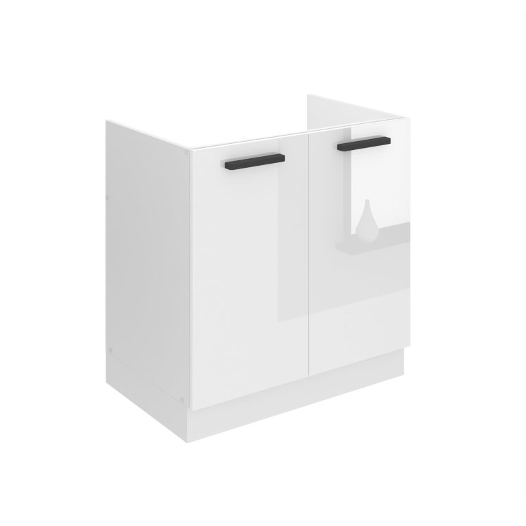 Meuble sous évier de cusine 80 cm INF SDZ80/0/WT/W/0/B1/PP