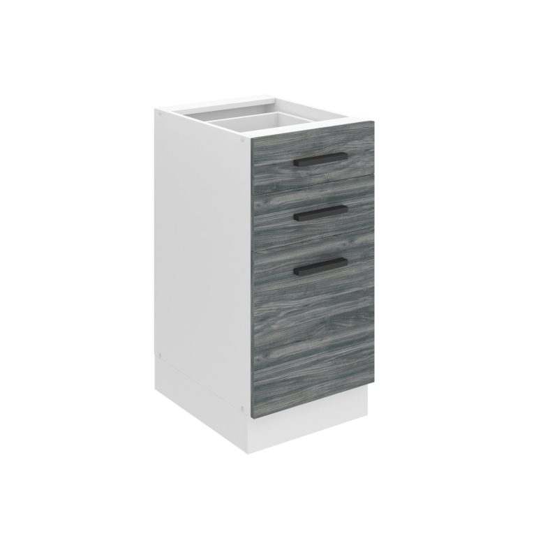 Meuble bas de cuisine 40 cm tiroirs TOR SDSZ40/0/WT/GW/0/B1/PP