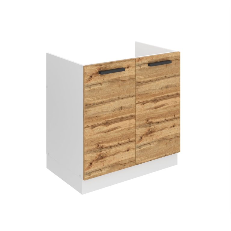 Meuble sous évier de cusine 80 cm TOR SDZ80/0/WT/DW/0/B1/PP