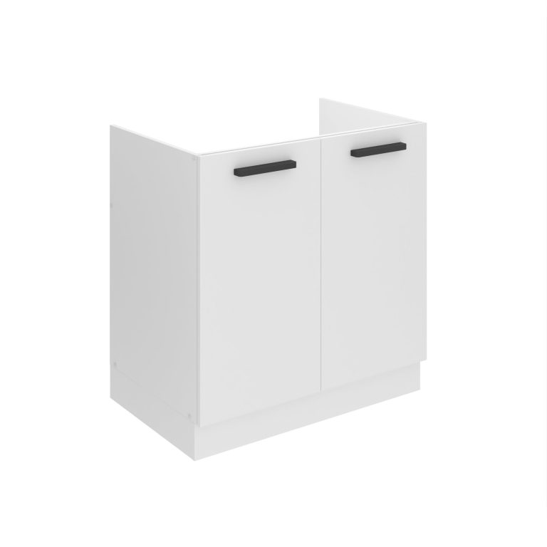 Meuble sous évier de cusine 80 cm  TOR SDZ80/0/WT/WT/0/B1/PP