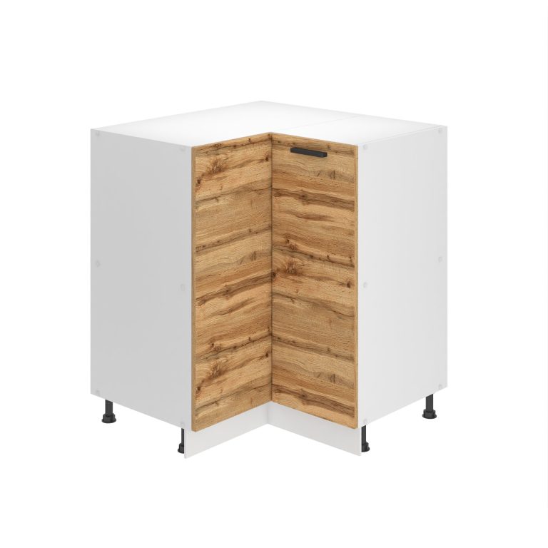 Armoire de cuisine d'angle 90 cm TOR SNP90/0/WT/DW/0/B1/PP