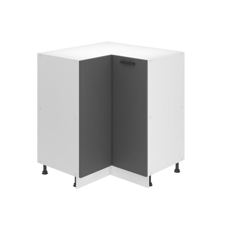 Meuble bas d'angle de cuisine 90 cm TOR SNP90/0/WT/SR/0/B1/PP