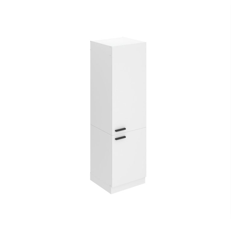 Meuble de cuisine colonne de frigo 60 cm TOR SSL60/0/WT/WT/0/B1/PP