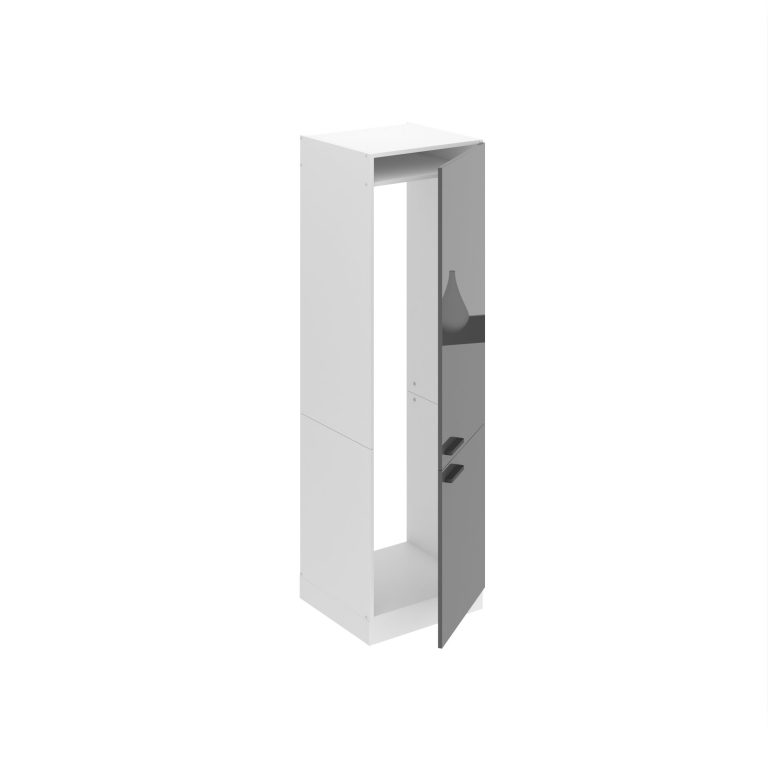 Meuble de cuisine colonne de frigo 60 cm INF SSL60/0/WT/S/0/B1/PP