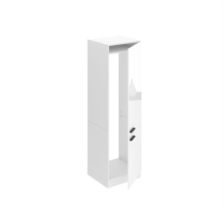 Meuble de cuisine colonne de frigo 60 cm INF SSL60/0/WT/W/0/B1/PP