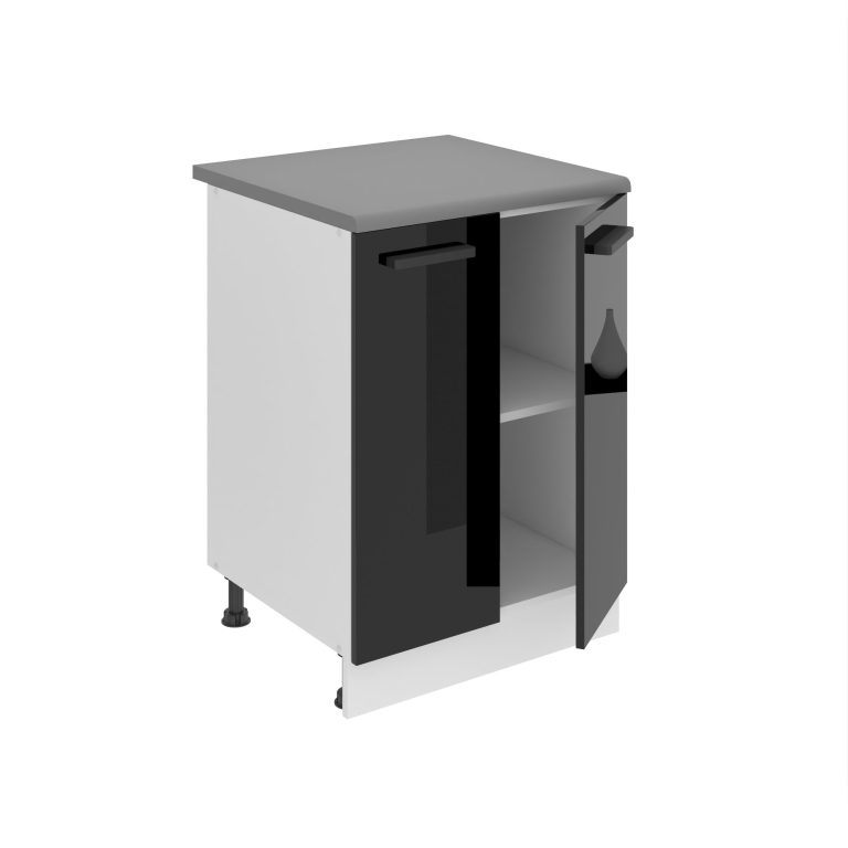 Meuble bas de cuisine 60 cm INF SD2-60/0/WT/B/0/B1/PP