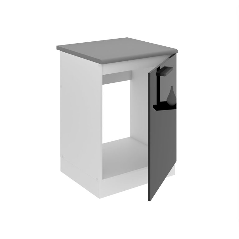 Meuble sous évier de cusine 60 cm INF SDZ60/0/WT/B/0/B1/PP