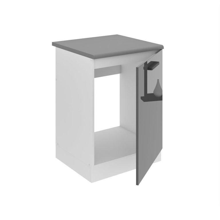 Meuble sous évier 60 cm INF SDZ60/0/WT/S/0/B1/PP