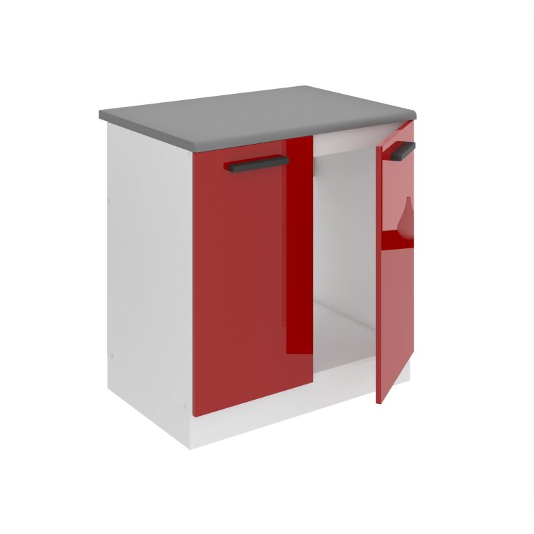 Meuble sous évier de cusine 80 cm  INF SDZ80/0/WT/R/0/B1/PP