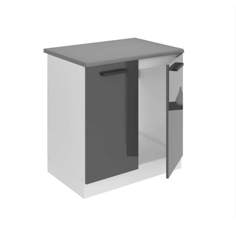 Meuble sous évier de cusine 80 cm INF SDZ80/0/WT/S/0/B1/PP