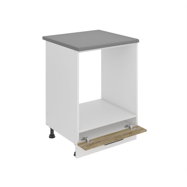 Meuble bas de cuisine pour four encastrable 60 cm TOR SDP60/0/WT/DS/0/B1/PP