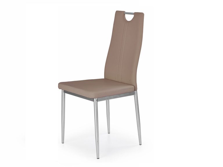 Chaise de cuisine en métal ROBERTO cappucino