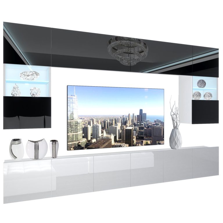 Meuble mural Nexum 2 NEX 1/0/W/BW/0/0/PP