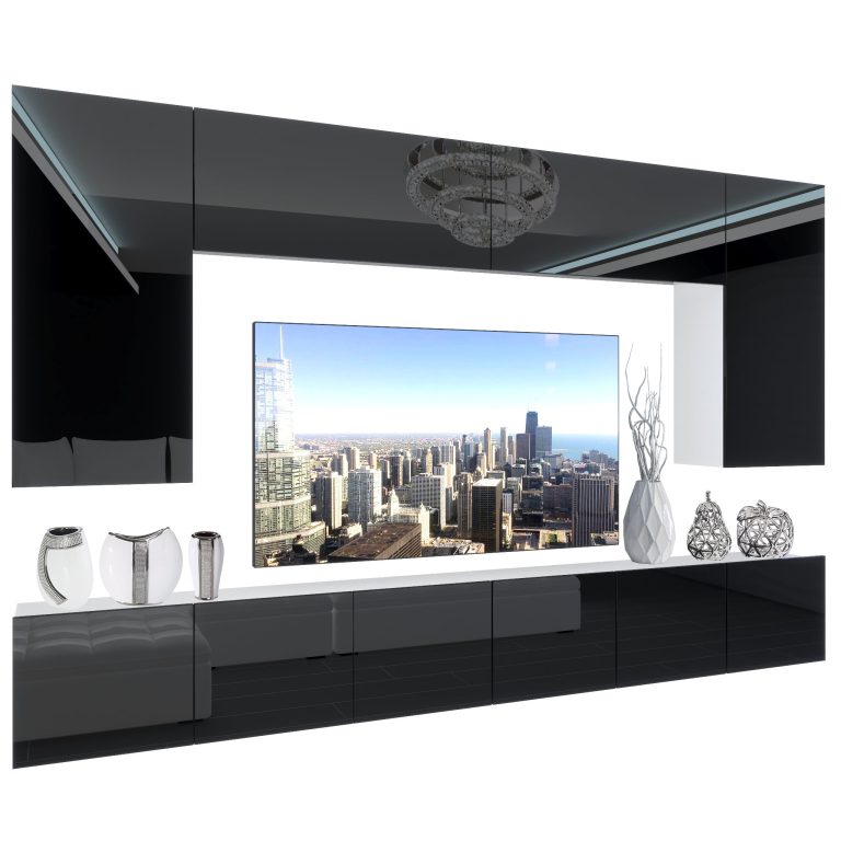 Meuble mural Nexum 27 NEX 2/0/W/B/0/0/PP