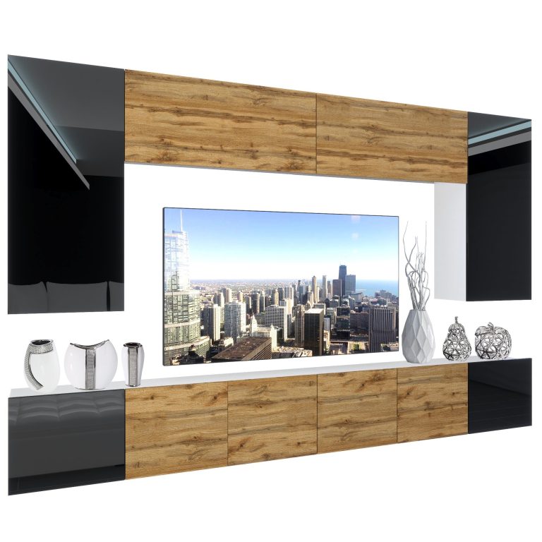 Meuble mural Nexum 31 NEX 2/0/W/BDWBDW/0/0/PP