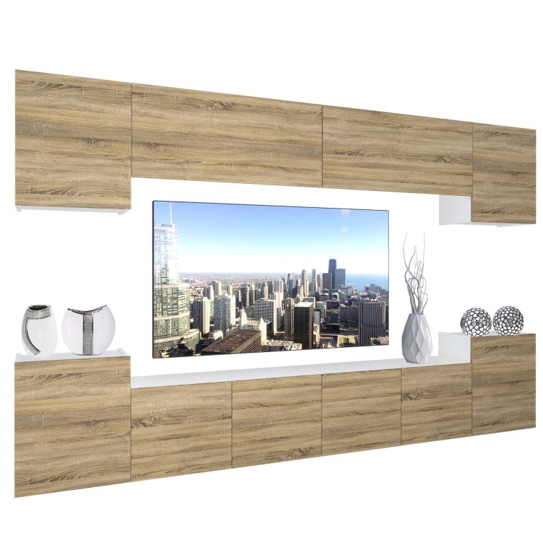 Meuble mural Nexum 72 NEX 4/0/W/DS/0/0/PP