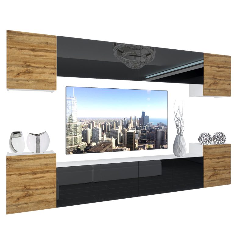 Meuble mural Nexum 68 NEX 4/0/W/DWBDWB/0/0/PP