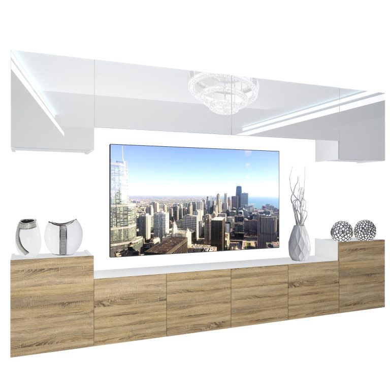 Meuble mural Nexum 59 NEX 4/0/W/WDS/0/0/PP