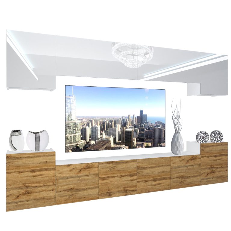 Meuble mural Nexum 61 NEX 4/0/W/WDW/0/0/PP