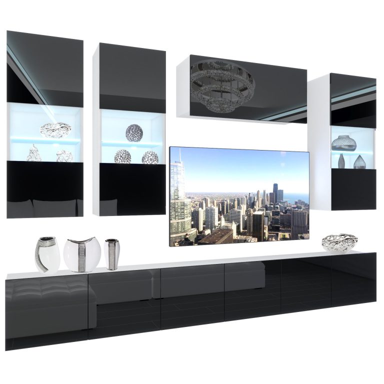 Meuble mural Nexum 80 NEX 5/0/W/DS/0/0/PP