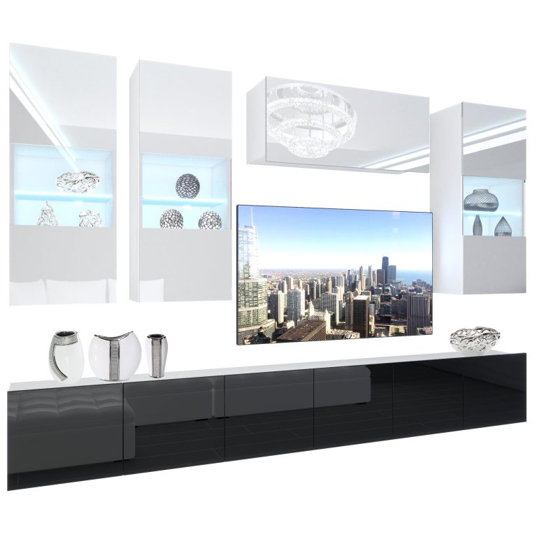 Meuble mural Nexum 74 NEX 5/0/W/WB/0/0/PP