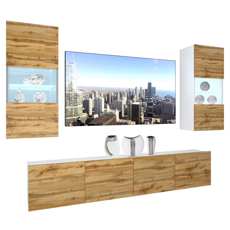 Meuble mural Nexum 113 NEX 7/0/W/DW/0/0/PP
