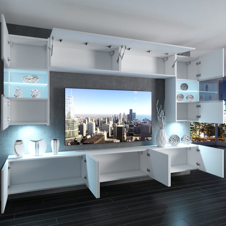 Meuble mural Nexum 3 NEX 1/0/W/GW1W/0/0/PP