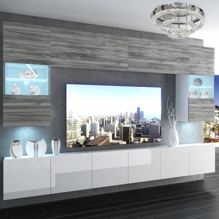 Meuble mural Nexum 3 NEX 1/0/W/GW1W/0/0/PP