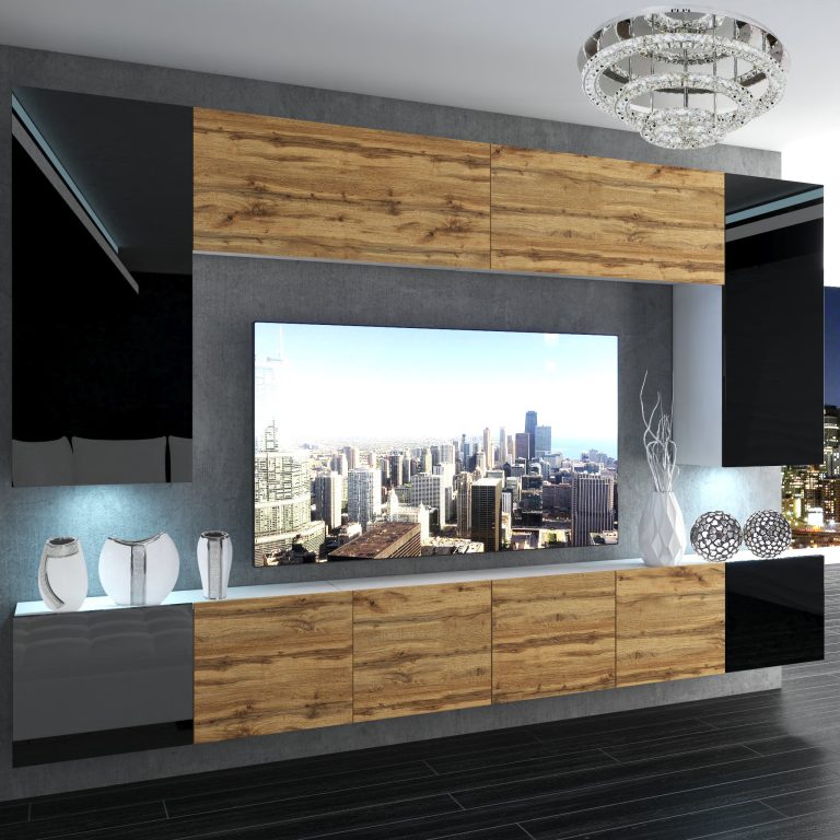 Meuble mural Nexum 31 NEX 2/0/W/BDWBDW/0/0/PP