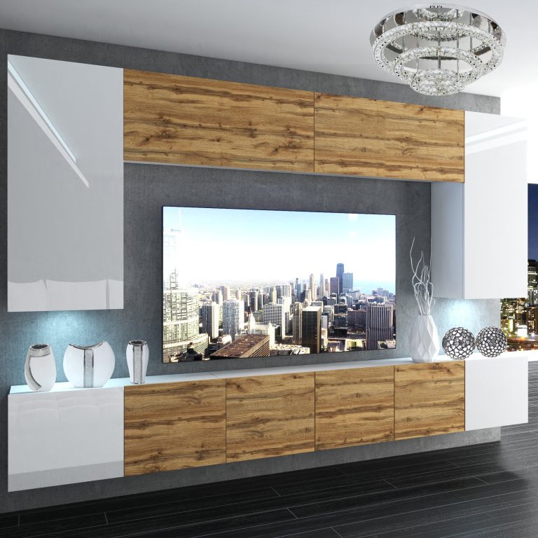 Meuble mural Nexum 25 NEX 2/0/W/WDWWDW/0/0/PP