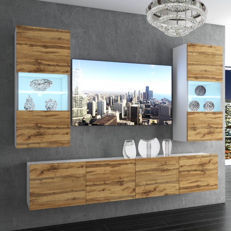 Meuble mural Nexum 113 NEX 7/0/W/DW/0/0/PP
