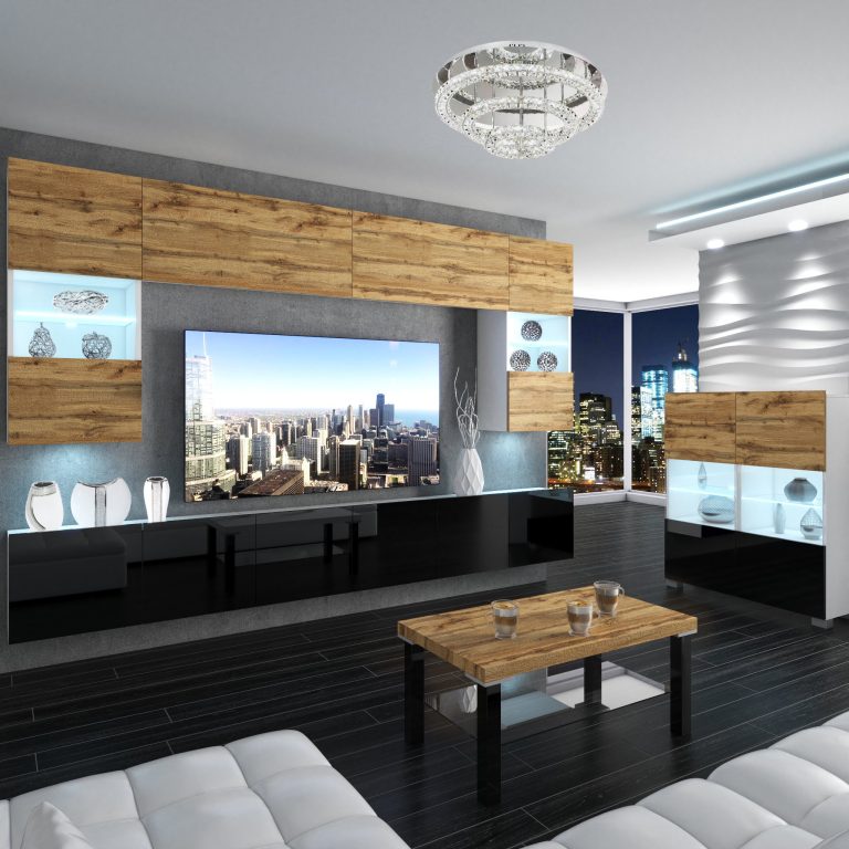 Meuble mural Nexum 10 NEX 1/0/W/DWB/0/0/PP