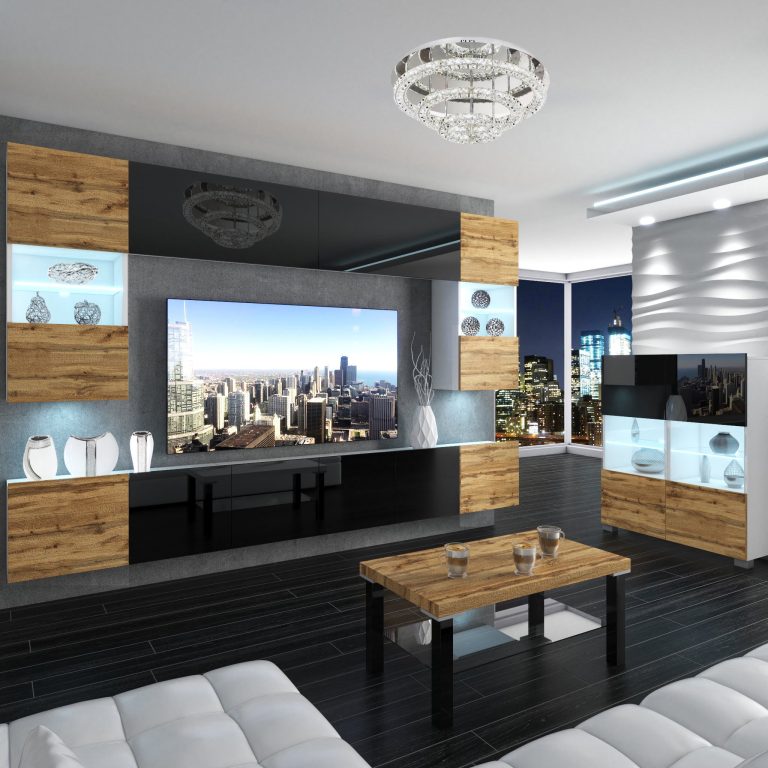 Meuble mural Nexum 15 NEX 1/0/W/DWBDWB/0/0/PP