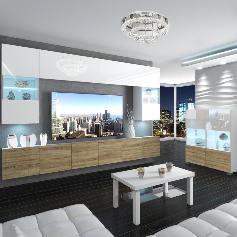 Meuble mural Nexum 4 NEX 1/0/W/WDS/0/0/PP