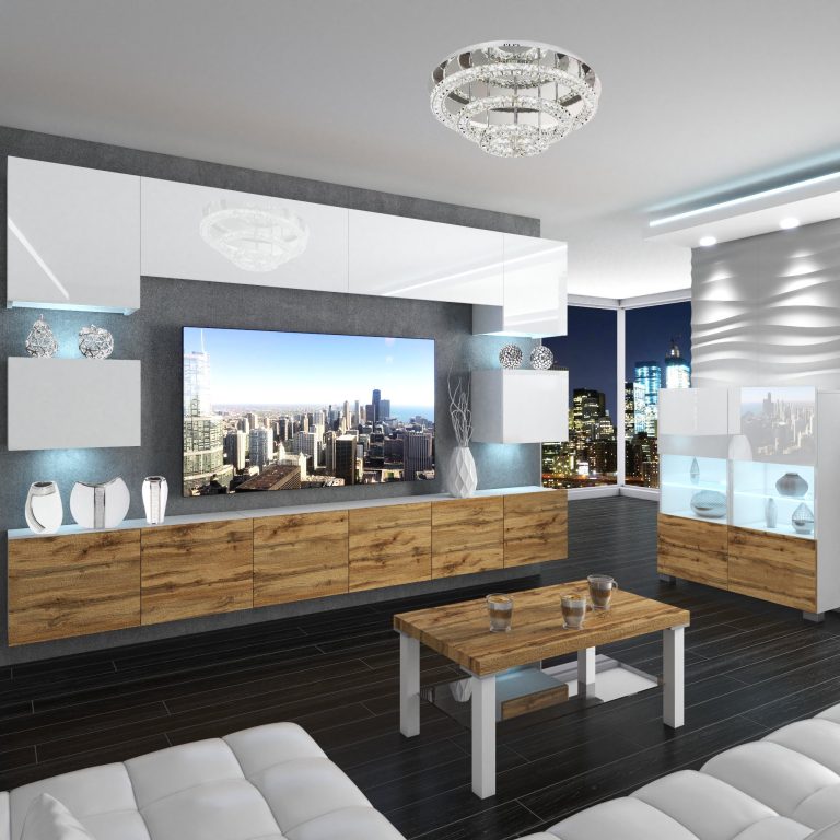 Meuble mural Nexum 43 NEX 3/0/W/WDW/0/0/PP