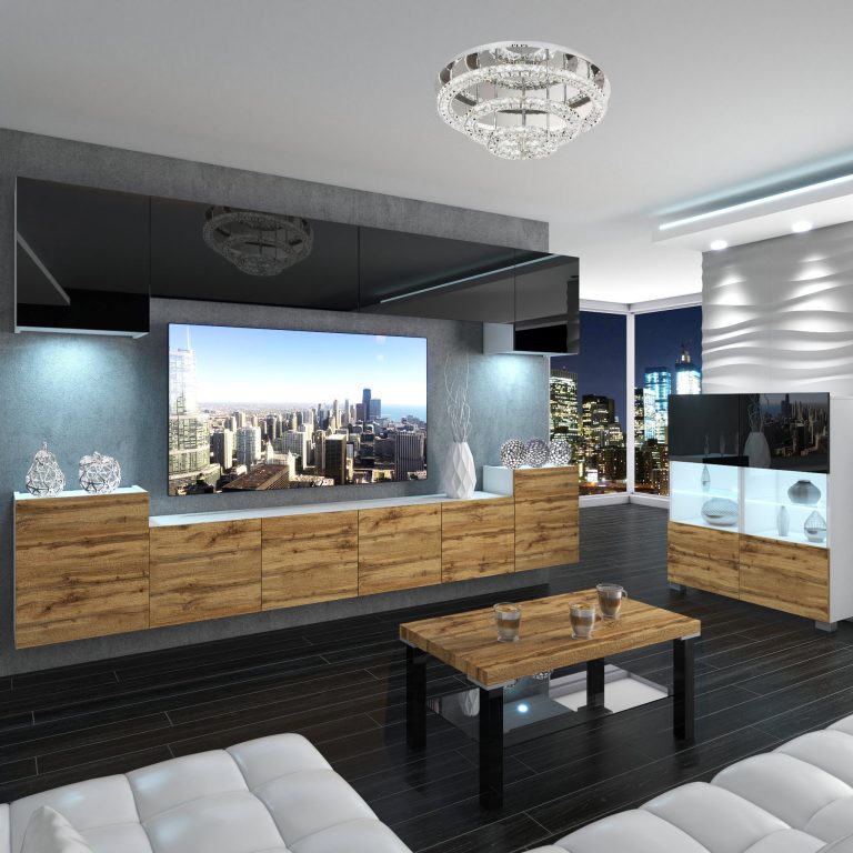 Meuble mural Nexum 67 NEX 4/0/W/BDW/0/0/PP