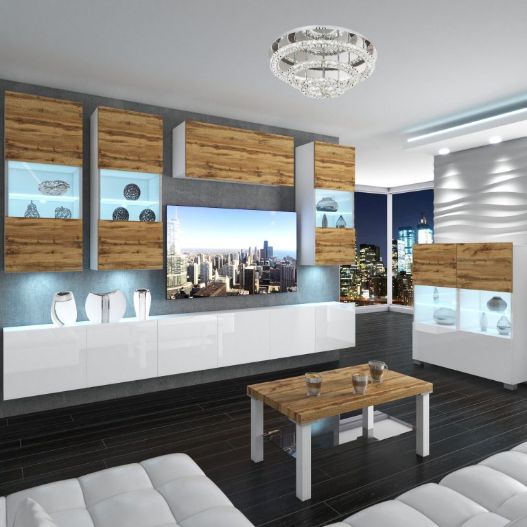 Meuble mural Nexum 78 NEX 5/0/W/DWW/0/0/PP
